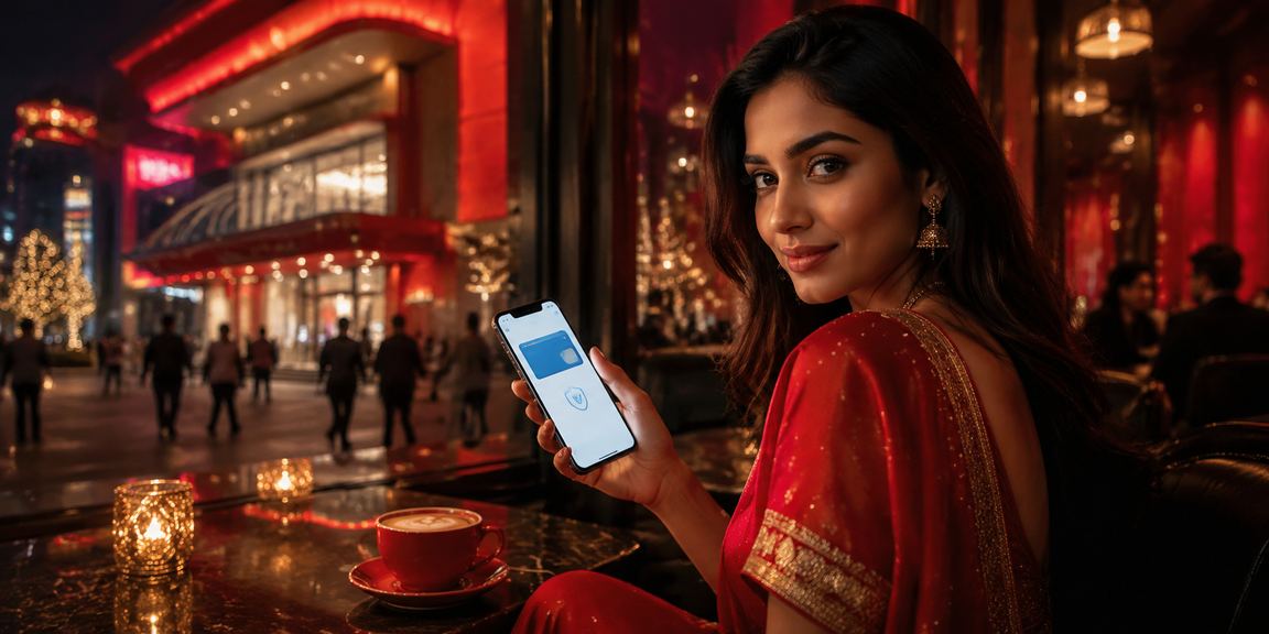 Young Indian player enjoying Teen Patti game online